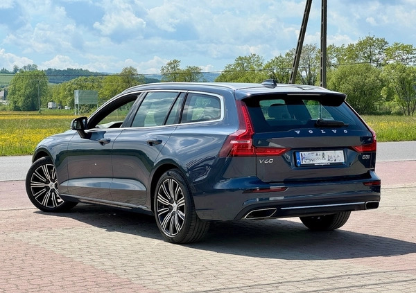 Volvo V60 cena 106900 przebieg: 59019, rok produkcji 2020 z Zielona Góra małe 79